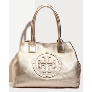 NWT Tory Burch Stacked Logo Classic - Small Tote